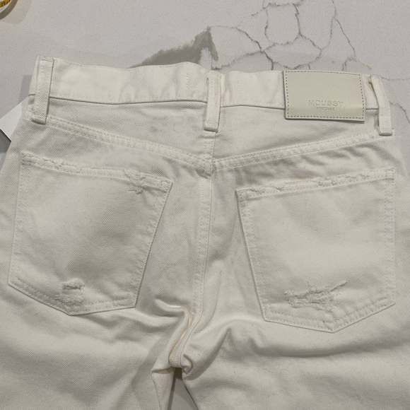 Moussy Vintage MV Kelley tapered white jeans - Picture 7 of 12